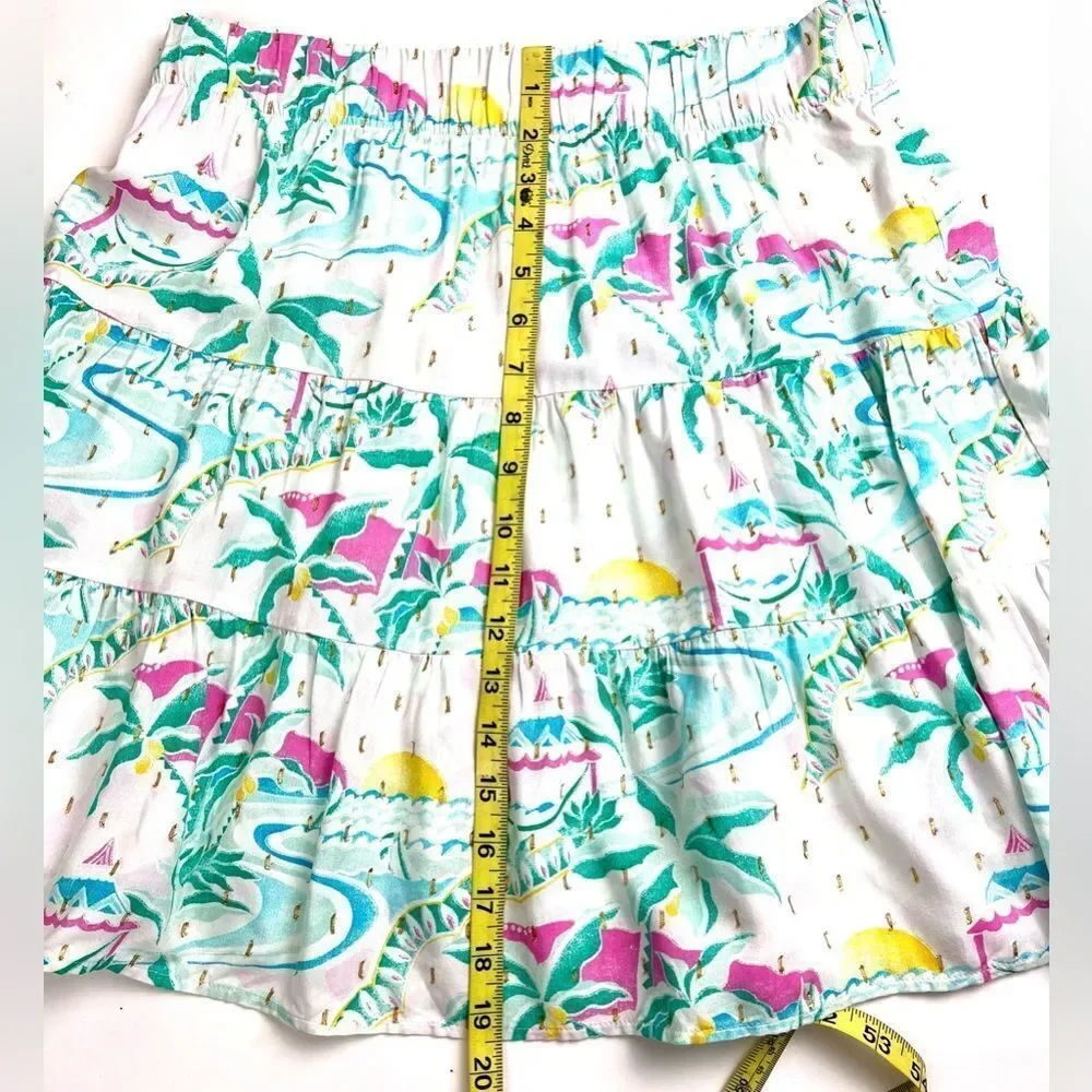 Crown & Ivy Tropical Print Women's Skirt